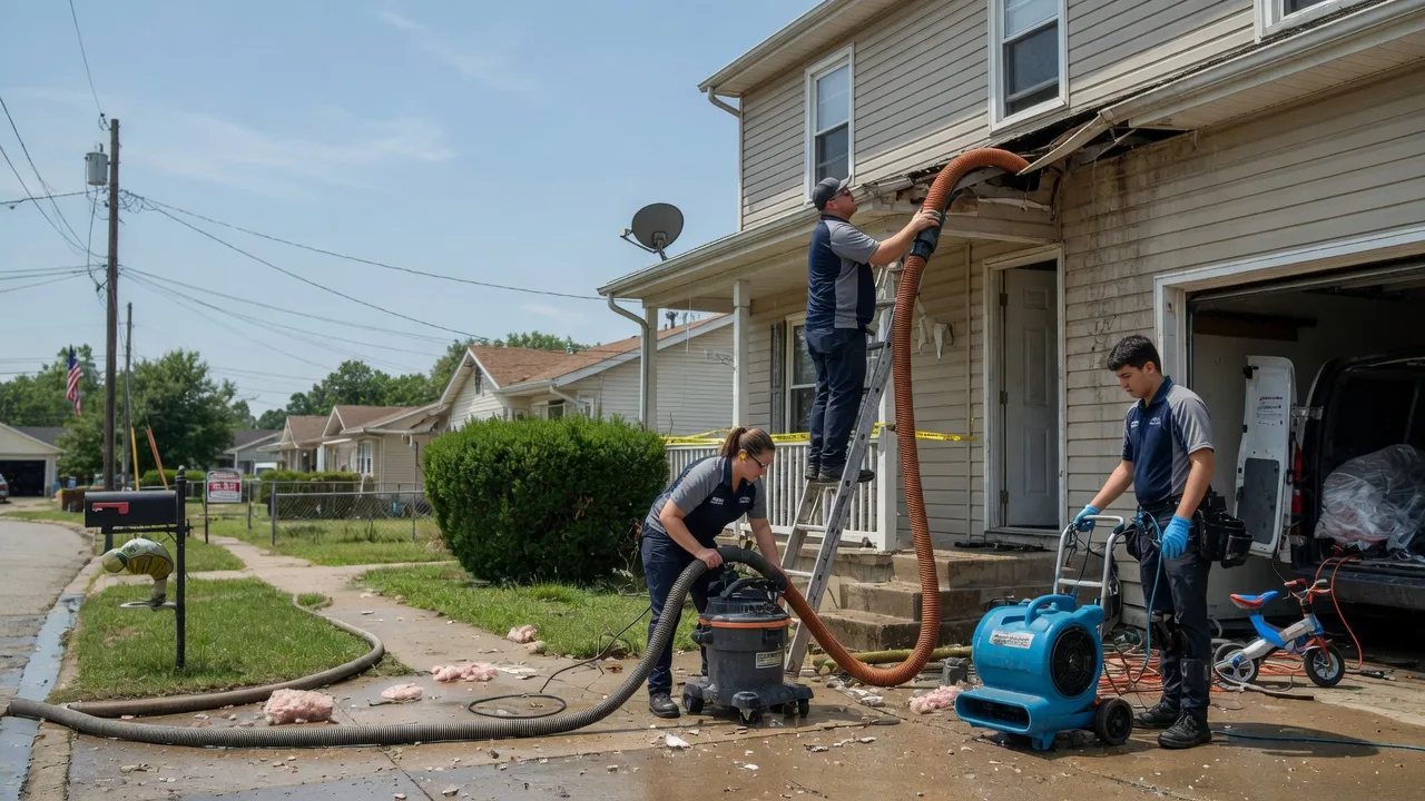 Water Damage Restoration in Blandinsville, IL near me